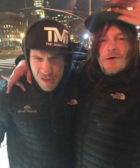 Jon Bernthal, Norman Reedus, Walking Dead, The Walking Dead, Walking, Instagram Post, On Instagram, Instagram