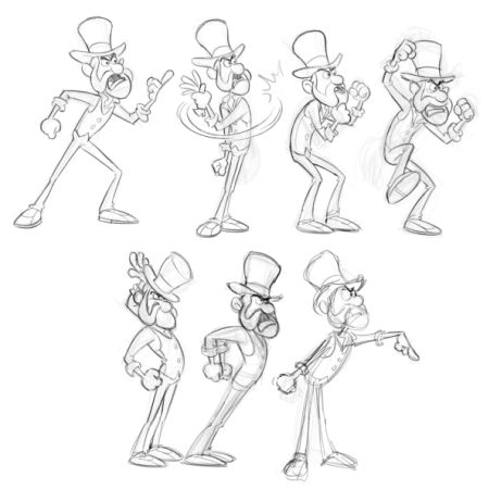 Sparkbook Snippet: Acting With The Entire Body Cartoon Character Poses, Angry Pose, Posture Drawing, Animation Poses, Cartoon Poses, Cartoon Tutorial, Line Of Action, Cartoon Body, Poses Anime