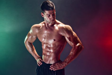 Portrait of shirtless bodybuilder. muscu... | Premium Photo #Freepik #photo #building #man #sport #fitness Male Fitness Photography, Bodybuilding Photography, Fitness Portrait, Man Posing, Gym Photography, Muscular Man, Building Photography, Mens Photoshoot Poses, Fitness Photoshoot