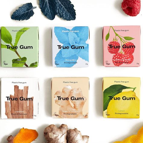 Popular Chewing Gum Brands in Europe_Suifafood Hollywood Chewing Gum, Chewing Gum Brands, Gum Brands, Sugar Free Gum, Stevia Plant, Soft Candy, Ginger Turmeric, Gum Arabic, Real Ingredients