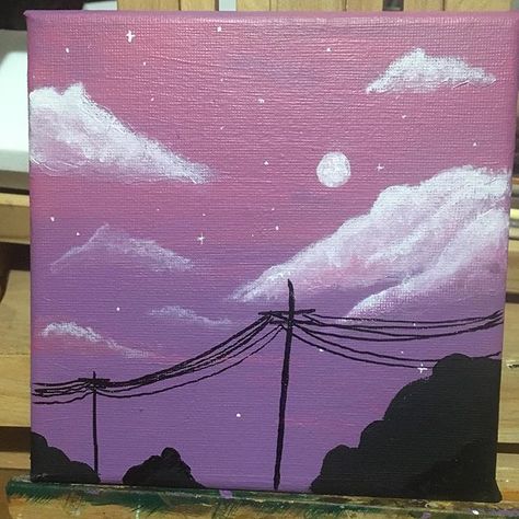 Canvas Aesthetic Painting, Painting Ideas On Canvas Aesthetic, Aesthetic Painting Ideas, Canvas Aesthetic, Painting Ideas On Canvas, Aesthetic Painting, Ideas Aesthetic, Painting Ideas, The Sky