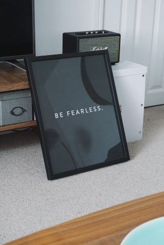 Fearless Wallpaper, Make A Wallpaper, Unique Wallpapers, Personalized Wallpaper, Black Photo Frames, Motivational Quotes Wallpaper, Be Fearless, Women Motivation, Finding Your Soulmate