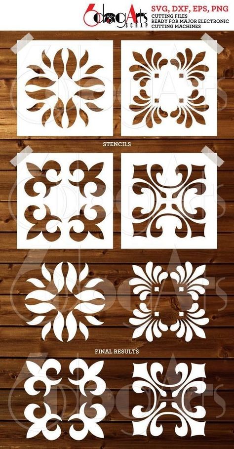 Stencil Patterns Templates, Stencil Decor, Stencil Templates, Flower Stencil, Stencil Pattern, Stencil Patterns, Cookie Stencils, Stencil Template, Stencil Art