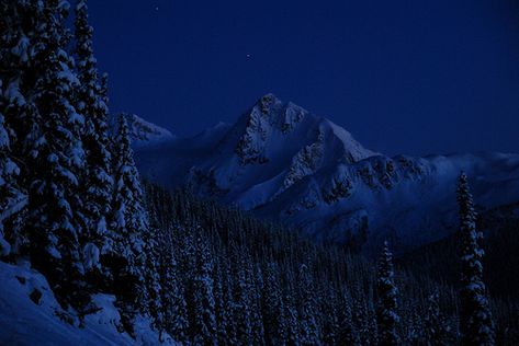 Snowy Mountains At Night, Wolf Shapeshifter, Winter Overlay, Winter Overlays, Axis Mundi, Mountains At Night, Snow Night, Artistic Inspiration, Snowy Mountains