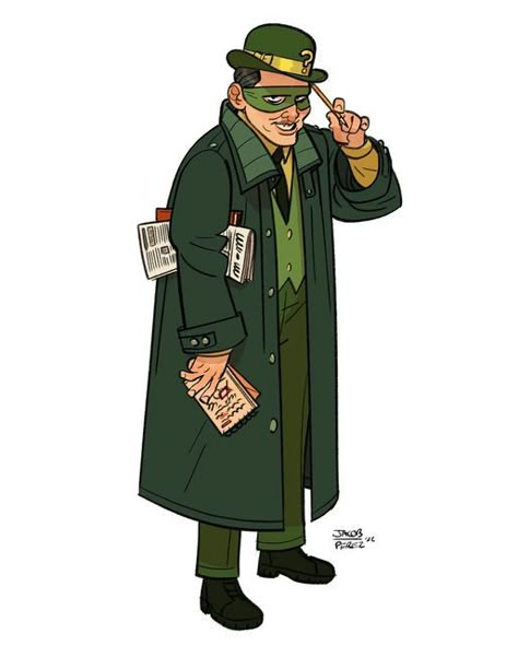 Riddler Redesign, Riddler Design, Generic Superhero, Jacob Perez, Riddler Batman, Hero Ideas, Batman Redesign, Sketch Procreate, Batman Villains