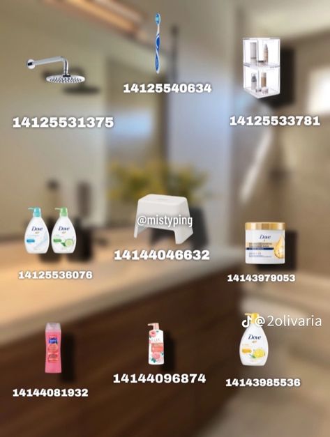 Bloxburg Body Wash Codes, Bloxburg Shower Curtain Decals, Roblox Mesh Codes, Soap Decals Bloxburg, Laundry Decals Bloxburg, Bloxburg Decals Codes Bathroom, Bloxburg Bathroom Decals, Bloxburg Skincare, Bathroom Decals Bloxburg