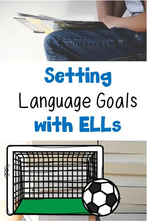 Ell Resources For Teachers, Esl Classroom Set Up, Esl Teaching Elementary, Esol Resources, Teaching Ell Students, Esl Kindergarten, Attainable Goals, Ell Strategies, High School Esl