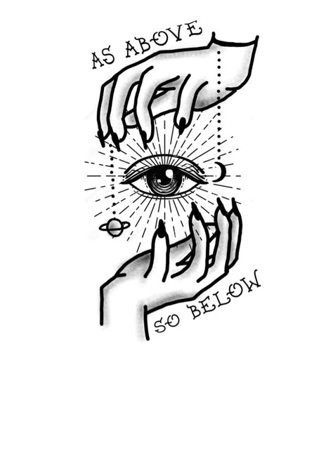 As Below So Above Tattoo, As Above So Below Tattoo Design, As Above So Below Hands, As Above So Below Tattoo, As Above So Below, Dope Tattoos, Bellows, My Tattoo, Spell Book