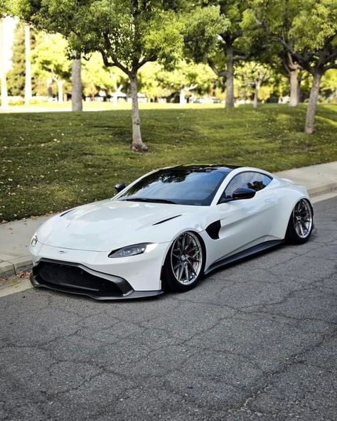 2020 Aston Martin Vantage | Asking Price: $99,750 - Explore cars on #Slippd White Aston Martin, Car Aesthetics, Aston Martin Cars, Aesthetic Car, Aston Martin Vantage, Dream Car, Aston Martin, Dream Cars, Cars