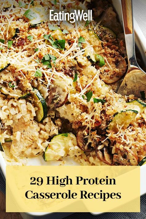 Protein Dinners Low Carb, High Protein Dinner Recipes Healthy, High Protein Casserole Recipes For Dinner, High Protein Casserole Low Carb, High Protein Vegetarian Casserole Recipes, High Protein Chicken Casserole Recipes, High Protein Main Dishes, Protein Casserole Recipes Low Carb, Healthy Protein Casserole Recipes