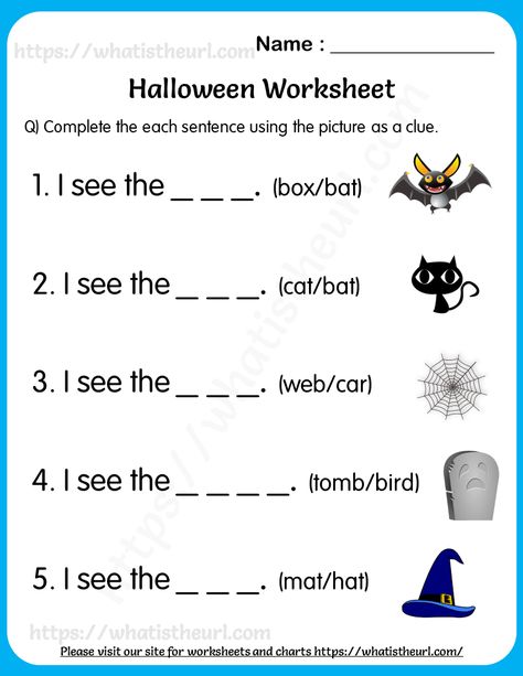 Halloween School Activities 1st Grade, Halloween Grade 1, Halloween 1st Grade, Halloween Worksheets 1st Grade, 2nd Grade Halloween Worksheets, Halloween Worksheet, Halloween Worksheets For Kids, Halloween Writing For Kindergarten, Halloween Exercises For Kids