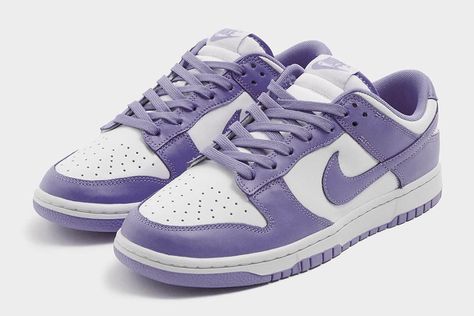 Nike Dunk Low Purple, Nike Dunk Low Next Nature, Cool Nikes, Nike Jordans, Dr Shoes, Closet Shoes, Tenis Nike, Nike Models, Desired Reality