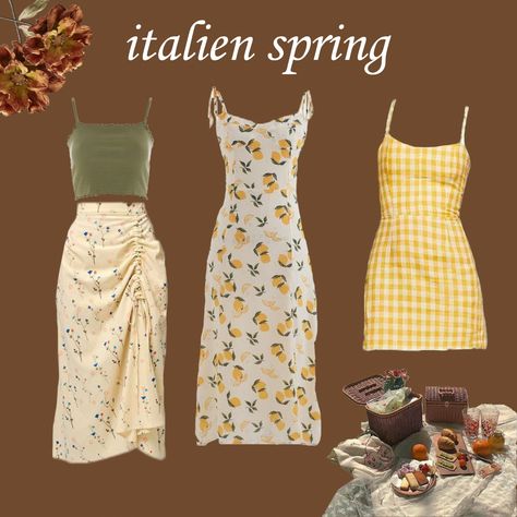 Italian Women Outfits Casual, Italian Summer Style Outfits, Holiday In Italy Outfits, Italian Summer Clothing, Almafi Coast Italy Aesthetic Outfits, Italy Fashion Summer Street Styles, Northern Italy Fashion, Italian Summer Aesthetic Outfit Vintage, Italian Spring Aesthetic