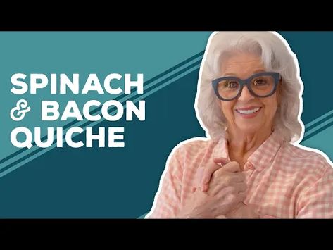 Love & Best Dishes: Spinach & Bacon Quiche Recipe | How To Make Quiche Easy Recipe Quiche Easy Recipe, Bacon And Spinach Quiche, Spinach And Bacon Quiche, Spinach Bacon Quiche, Frozen Quiche, Quiche Easy, Roasted Mini Potatoes, How To Make Quiche, Bacon Quiche Recipe