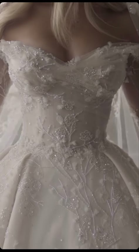 Unique Wedding Dresses Vintage Elegant, Fairy Core Wedding Dress, Coquette Wedding Dress, Elf Wedding Dress, Glittery Wedding Dress, Wedding Day Robes, Dreamy Wedding Dress, Fairy Tale Wedding Dress, Pretty Wedding Dresses