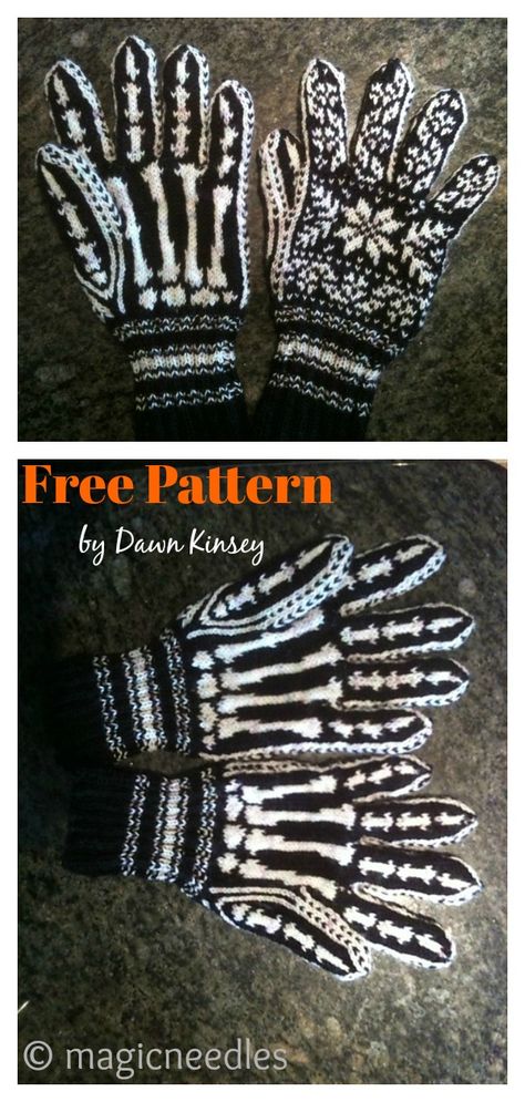 Fair Isle Halloween, Sick Knitting Pattern, Punk Knitting Patterns, Spooky Knitting Pattern, Gothic Knitting Patterns, Goth Knitting Pattern, Skull Knitting Pattern, Spooky Crochet Patterns Free, Goth Crochet Patterns Free