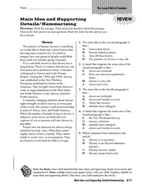 Main Idea And Details Worksheets 5th Grade Main Idea Third Grade, Nonfiction Main Idea, Writing Kindergarten Worksheets, Summarizing Worksheet, Main Idea Lessons, Reading Main Idea, Worksheets 3rd Grade, Third Grade Worksheets, Main Idea And Supporting Details