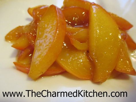 Charmed Kitchen, Peach Pancakes, Glazed Peaches, Peach Preserves, Peach Ice Cream, Broiled Chicken, Honey Ginger, Peach Slices, Glazed Carrots