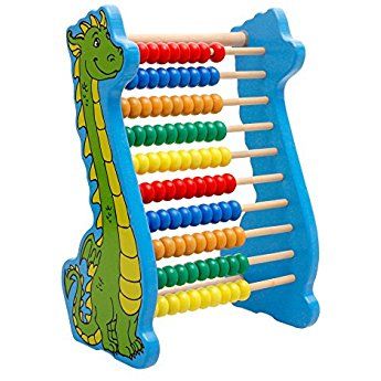 Lewo Wooden Abacus Classic Math Educational Counting Toys with 100 Beads Counting Toys, Learning Numbers Preschool, This Is Water, Math Toys, Math Counting, Numbers Preschool, Beads For Sale, Travel Toys, Developmental Toys