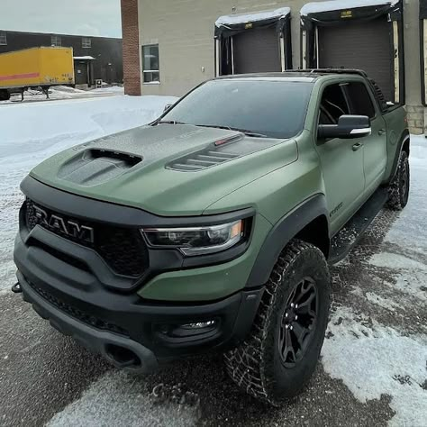 Ram Trx, American Pickup Trucks, Dodge Srt, Dream Cars Mercedes, Custom Pickup Trucks, Toyota Alphard, Dodge Trucks Ram, Car Goals, Dodge Trucks