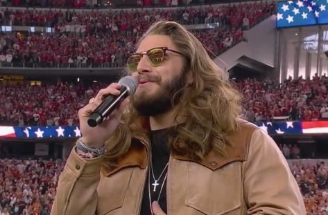 Was Warren Zeiders Big 12 National Anthem Performance Really That Bad? The Internet Seems To Think So Warren Zeiders, Championship Game, National Anthem, Country Singers, Famous People