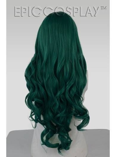 Emareld Green Hair, Emerald Green And Blonde Hair, Emerald Hair Color, Emerald Green Hair Color, Jade Green Hair, Orange Hair Ideas, Forest Green Hair, Emerald Green Hair, Emerald Hair