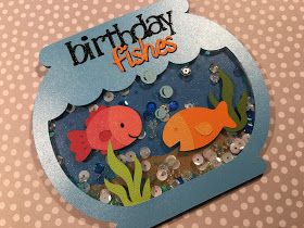 Hello Crafters!   I wanted to share a birthday card that I created in Cricut Design Space; I share the cut file for this particular project ... Cricut Birthday Cards, Sea Cards, Cricut Birthday, Create A Critter, Fishing Cards, Girl Birthday Cards, Fishing Birthday, Bday Cards, Interactive Cards