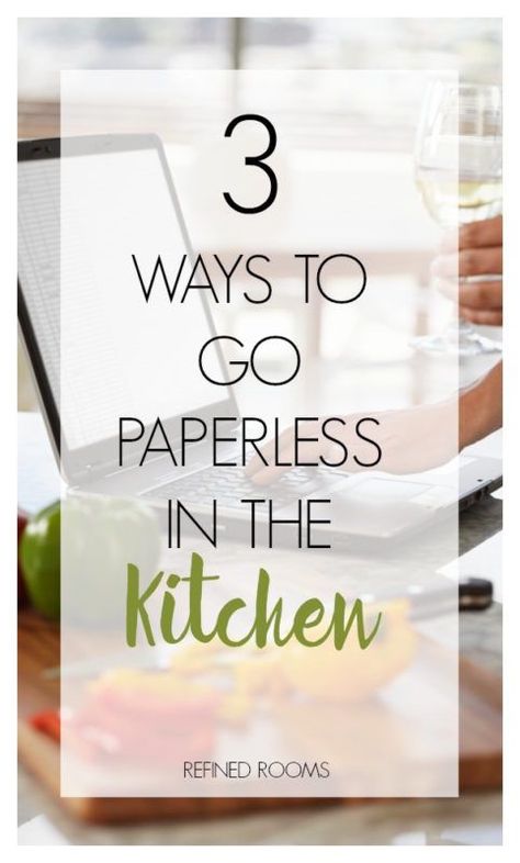 Want to learn how you can go paperless in the kitchen? Here's 3 areas to focus on, as well as as a resource list of digital food management tools to help! Small Fridge Organization, Password Tracker Printable, Paperless Kitchen, School Paper Organization, Diy Pantry Organization, Small Pantry Organization, Under Kitchen Sink Organization, Meal Planning App, Receipt Organization