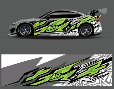 Car wrap decal graphics. Abstract eagle stripe grunge racing and sport background for racing livery or daily use car vinyl sticker Suv Living, Car Vinyl Graphics, Sport Background, Racing Livery, Pikachu Wallpaper, Car Modification, Car Vinyl, Racing Car Design, Car Wrap Design