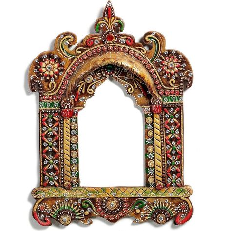 Jharokha Designs, Console Designs, Lipan Art, Paper Theatre, Mehendi Arts, Indian Arts And Crafts, Indian Interiors, Clay Wall Art, Clay Work