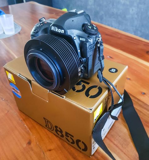 New: Nikon D850 cooled camera for astrophotography | Nikon Rumors Nikon D850, Photography Cheat Sheets, Old Cameras, Camera Hacks, Camera Settings, Telescopes, Cheat Sheets, Camera Photo, Astronomy