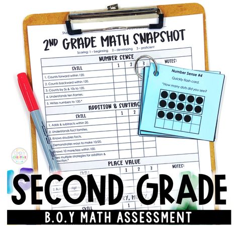 These beginning of the year math assessments are perfect for kindergarten, 1st grade, and 2nd grade classrooms. Use these math assessments during back to school time to help you form guided math groups and small groups for math workshop. Collect this pre-assessment data one-on-one with your students. These skills include counting and writing numbers, addition and subtraction, place value, and more for kindergarten, first grade, and second grade. #backtoschool #beginningoftheyear 2nd Grade Math Assessment Free, Intervention Teacher, Classroom Assessment, 2nd Grade Class, Guided Math Groups, Writing Assessment, Lesson Activities, Eureka Math, Workshop Tools