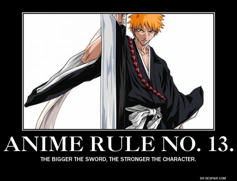 anime rule #13 // Sanosukeeeeeeeeee. Anime Logic, Otaku Issues, Wood Dragon, Kenshin Himura, Anime Facts, Anime Rules, Kurosaki Ichigo, Manga Cosplay, Bleach Anime