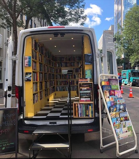 Boutique Bookstore, Traveling Bookstore, Mobile Bookshop, Library Bus, Mobile Bookstore, Reading Retreat, Book Van, Book Truck, Book Cottage