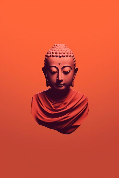 Experience a sense of tranquillity and spiritual serenity with this minimalist portrait of Buddha, this Buddha wall art is set against a minimalist red background. Available in three large sizes and framed to suit your aesthetic, this modern spiritual art is perfect for any living room, bedroom, or home decor seeking a touch of Zen and peaceful design. The contemporary composition captures the essence of Buddha, creating a serene and timeless piece that effortlessly complements any interior. Buddha Modern Art, Peaceful Design, Modern Buddha, Wall Art Buddha, Minimalist Portrait, Art Buddha, Buddha Wall Art, Buddha Tattoo, Zen Wall Art