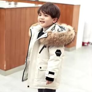 Kids Snow Outfits, Baby Winter Coats, Snow Outfits, Boys Winter Coats, Russian Winter, Kids Vest, Duck Down Jacket, Boys Fits, Warm Down