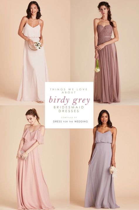 Our thoughts on new Birdy Grey bridesmaid dresses. 99 dollar bridesmaid dresses!  #bridesmaiddresses #bridesmaids #weddingideas Bridesmaid Dresses Birdy Grey, Birdy Grey Bridesmaid Dresses, Short Pink Bridesmaid Dresses, Birdy Grey Bridesmaid, Pink Bridesmaid Dresses Short, Top Wedding Colors, Blush Wedding Decor, Dark Green Bridesmaid Dress, Pale Pink Flowers