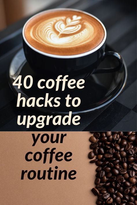 Coffee is essential and so are these coffee hacks. Here are 40 of the best ways to improve your cup of coffee and your life. Coffee Hacks Recipes, Frother Recipes, Coffee Popsicles, Coffee Brownies, Ways To Make Coffee, Coffee Cheesecake, Coffee Hacks, Coffee Facts, Homemade Coffee