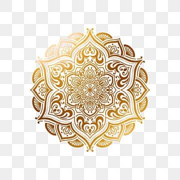 Diwali Mandala, Golden Artwork, Islamic Png, Black Paper Background, Illusion Pattern, Mandala Png, Thumbnail Background, Gold Clipart, Aluminum Foil Art