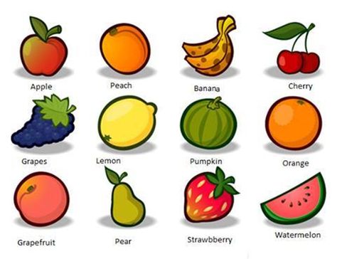 Fruit Vocabulary, Vocabulary In English, Homeschool Spanish, Visual Dictionary, English Study, Language Learning, Pumpkin Orange, English Vocabulary, Teaching English