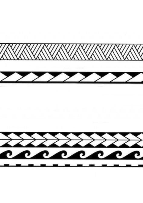 Polynesian Band Tattoo Designs, Maori Band Tattoo Design, Armband Tattoo Design Patterns, Maori Armband Tattoo Design, Polynesian Armband Tattoo Design, Armband Tattoo Stencil, Arm Band Tattoo Stencil, Band Tattoo Stencil, Bracelet Tatoo