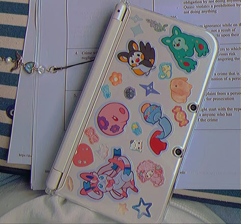 Modded 3ds Aesthetic, 3ds Customization, 3ds Mod, 3ds Decoration, Nintendo 3ds Aesthetic, Modded 3ds, 3ds Aesthetic, Casual Cotton Top, Tech Aesthetic