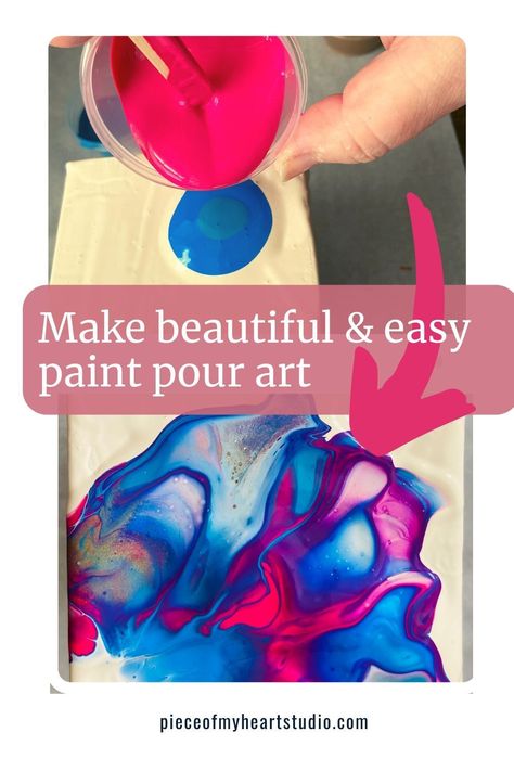 How to paint pour using the Dutch pour technique - laying and blowing paint. #paintpouring #dutchpourrecipe #POMHstudio Dutch Pour Painting, Blow Paint, Pour Paint, Dutch Pour, Paint Pouring, Color Circle, Pouring Painting, Slip And Slide, Winsor & Newton