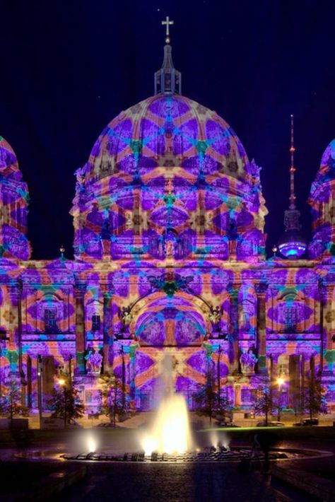 Check out "Berlin Festival of Lights" in Berlin Berlin Festival Of Lights, Festival Of Lights, Germany Travel Destinations, Budget Friendly Travel, Neon Design, Berlin Germany, Festival Design, Festival Lights, Historical Place