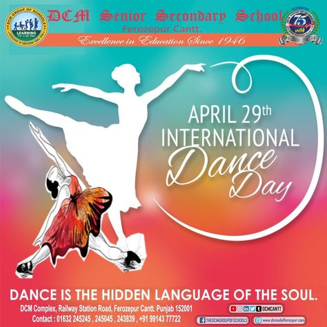 "𝐃𝐚𝐧𝐜𝐞 𝐢𝐬 𝐭𝐡𝐞 𝐥𝐚𝐧𝐠𝐮𝐚𝐠𝐞 𝐨𝐟 𝐭𝐡𝐞 𝐆𝐨𝐝𝐬!" Dance is the way we express ourselves where words don't suffice. It is a language we speak through our movements when thoughts or emotions are too powerful for words to contain. 🩰💃𝑯𝒂𝒑𝒑𝒚 𝑰𝒏𝒕𝒆𝒓𝒏𝒂𝒕𝒊𝒐𝒏𝒂𝒍 𝑫𝒂𝒏𝒄𝒆 𝑫𝒂𝒚💃🩰 #InternationalDanceDay #Dance #DanceDay #InternationalDanceDay2021 #Dancers #IndianDanceForms #LoveForDance #DanceForLife Happy International Dance Day, International Dance Day, International Dance, Dancing Day, Dance Life, The Way, Dancer, Education, Quick Saves