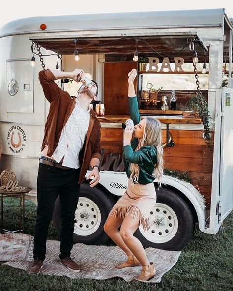 The Tipsy Trotter Mobile Bar on Instagram: “Bottoms Up it’s Friday!!! 🍻 💃🏼🕺🏼 Woot woot 🥳 . Prepping for our two wonderful weddings tomorrow and gearing up for MY birthday on Sunday! .…” Mobile Bar Photoshoot, Traveling Bar, Trailer Bar, The Time Traveler's Wife, Bar Photos, Travel Bar, Seminole Florida, Event Bar, Coffee Box