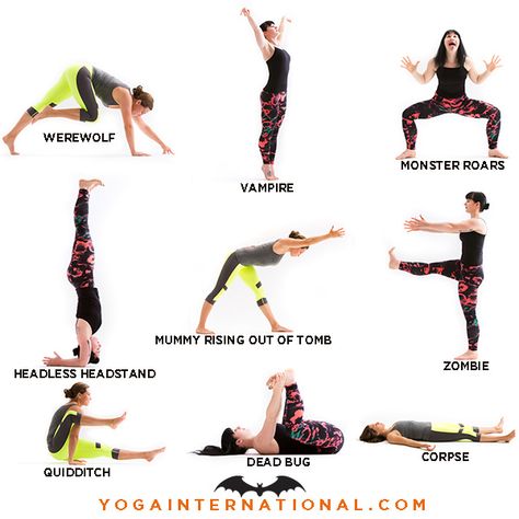 Halloween Yoga, Kid Yoga Lesson Plans, Yoga Lesson Plans, Childrens Yoga, Yoga Themes, Yoga Lessons, Yoga Mindfulness, Yoga Times, Teaching Yoga