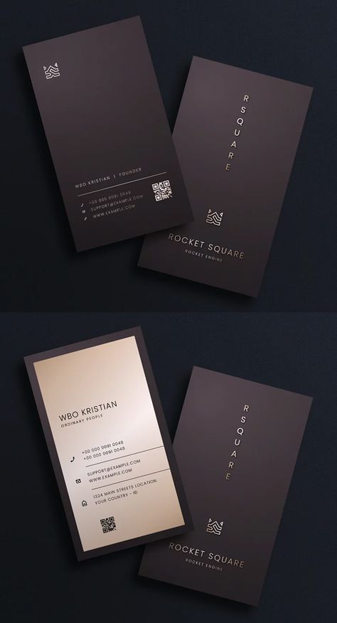 Business Card Design Emboss, Luxurious Business Card Design, Business Card Luxury Design, Aesthetic Visiting Card, Premium Visiting Card Design, Premium Visiting Card, Business Card Examples, Professional Business Card Design Modern, Elegant Card Design