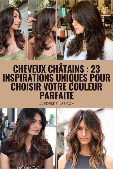 Cheveux châtains : 23 Inspirations uniques pour choisir votre couleur parfaite