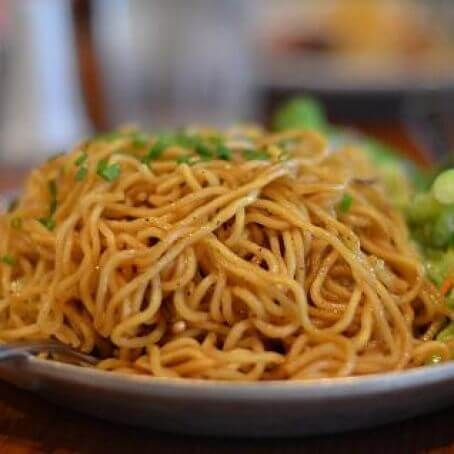 Disney Recipe: Make Yakisoba Noodles from Ohana In Your Own Home | Inside the Magic Hawaiian Noodles, Carrot Cake Cookie Recipe, Yakisoba Noodles Recipe, Cake Cookie Recipe, Iftar Ideas, Ramen Dish, Carrot Cake Cookie, Yakisoba Recipe, Yakisoba Noodles